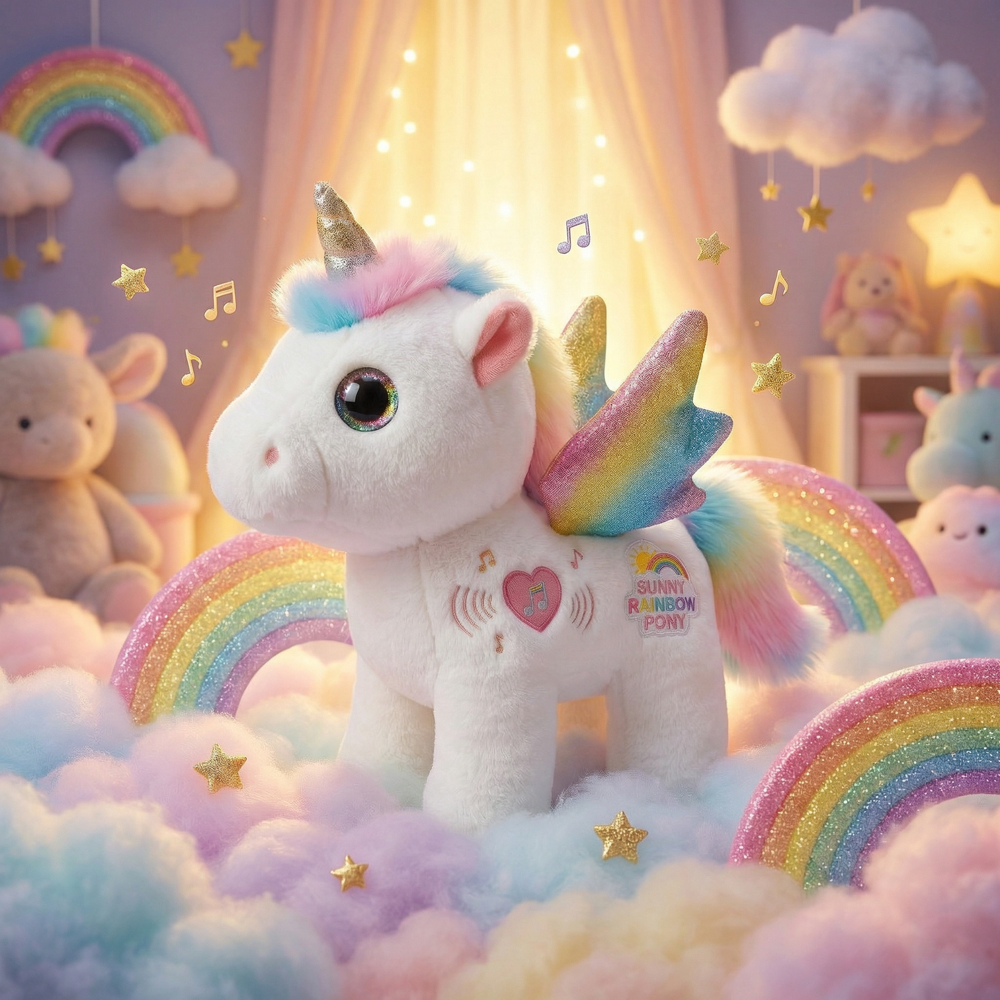 🦄 Magical Walking Unicorn Toy — Lights, Sounds & Endless Playtime
