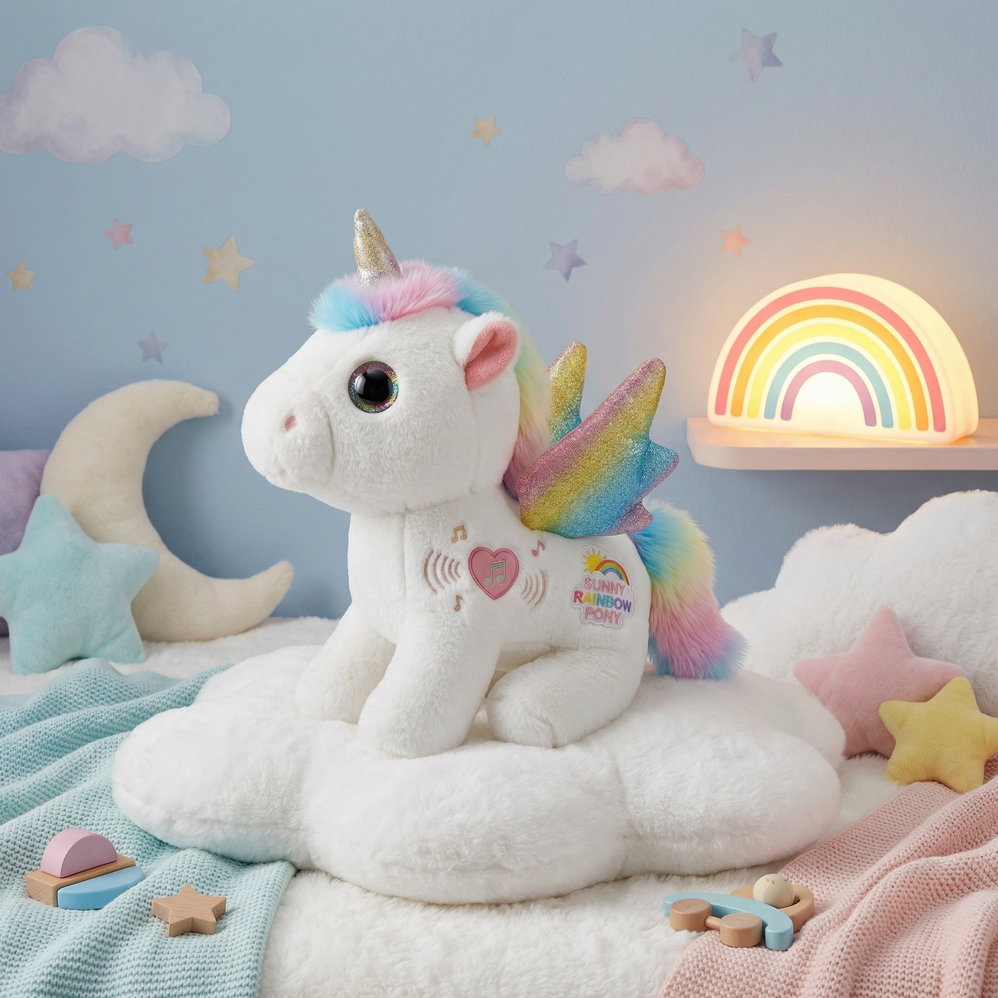 🦄 Magical Walking Unicorn Toy — Lights, Sounds & Endless Playtime