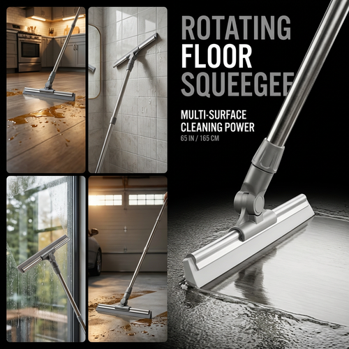 🚀 Cleaning Upgrade Deal: Magic Silicone Floor Wiper Broom Replacement